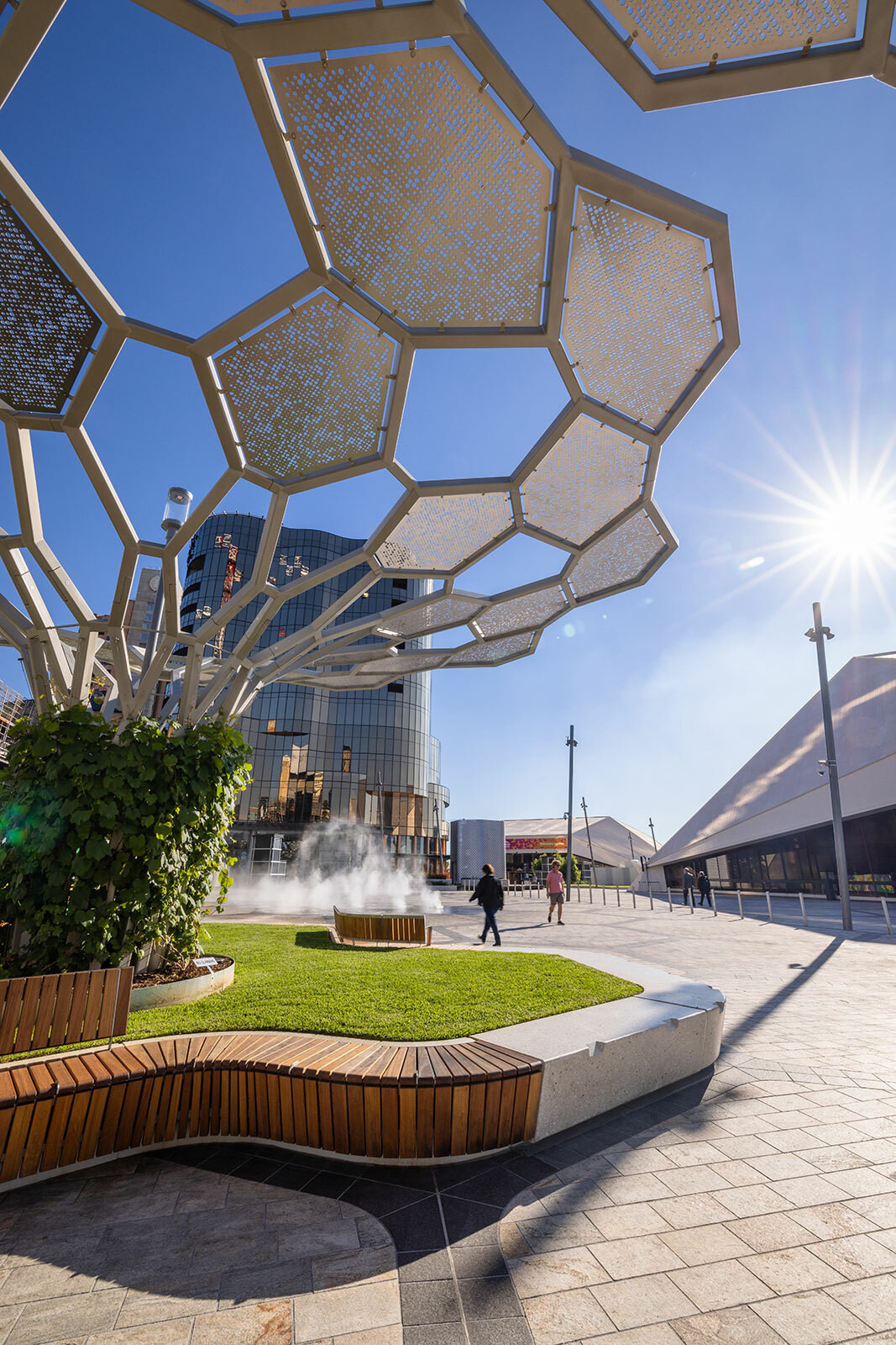Adelaide Festival Plaza Redevelopment ASPECT Studios