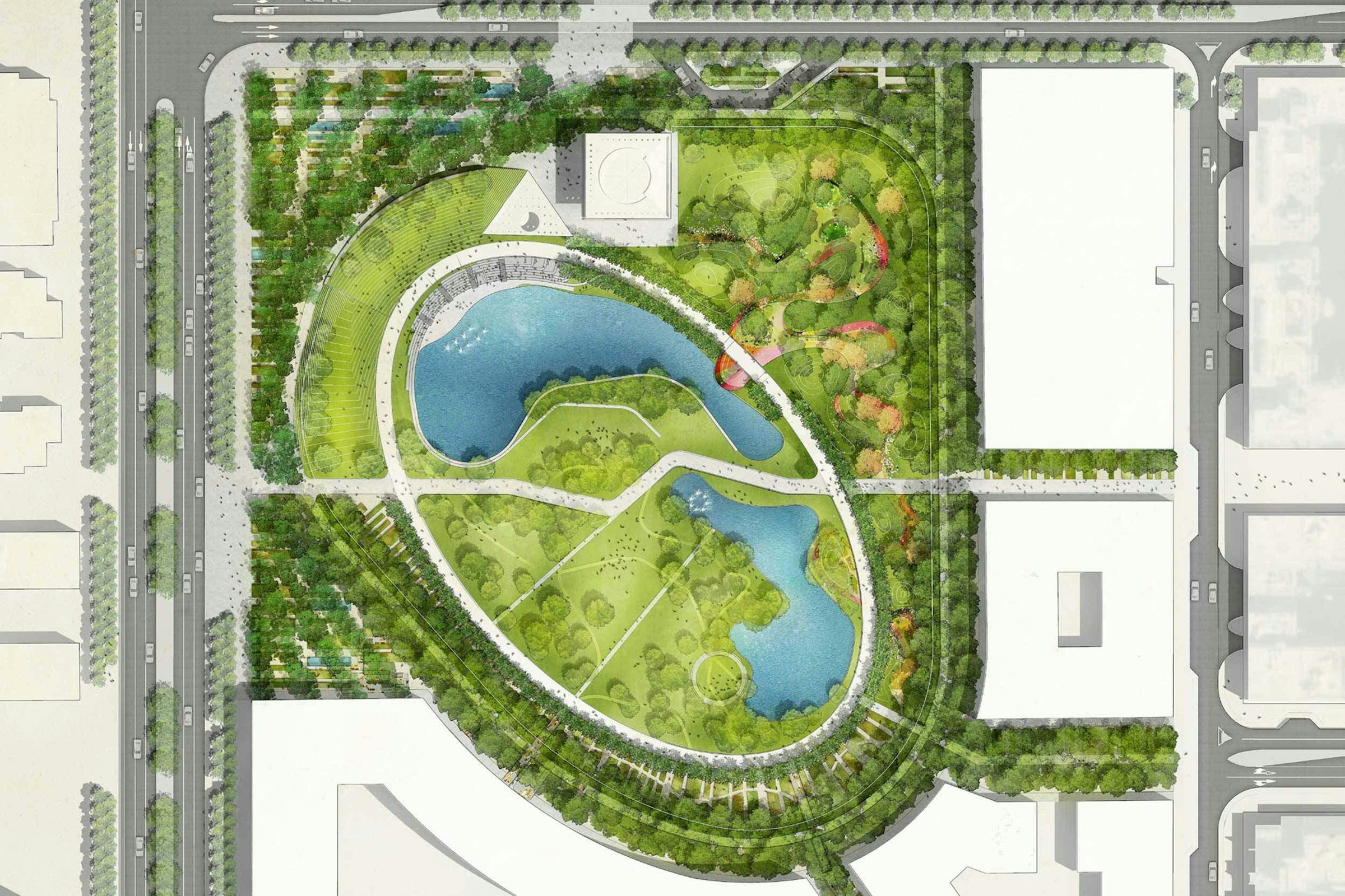 Central Park – City Walk | ASPECT Studios