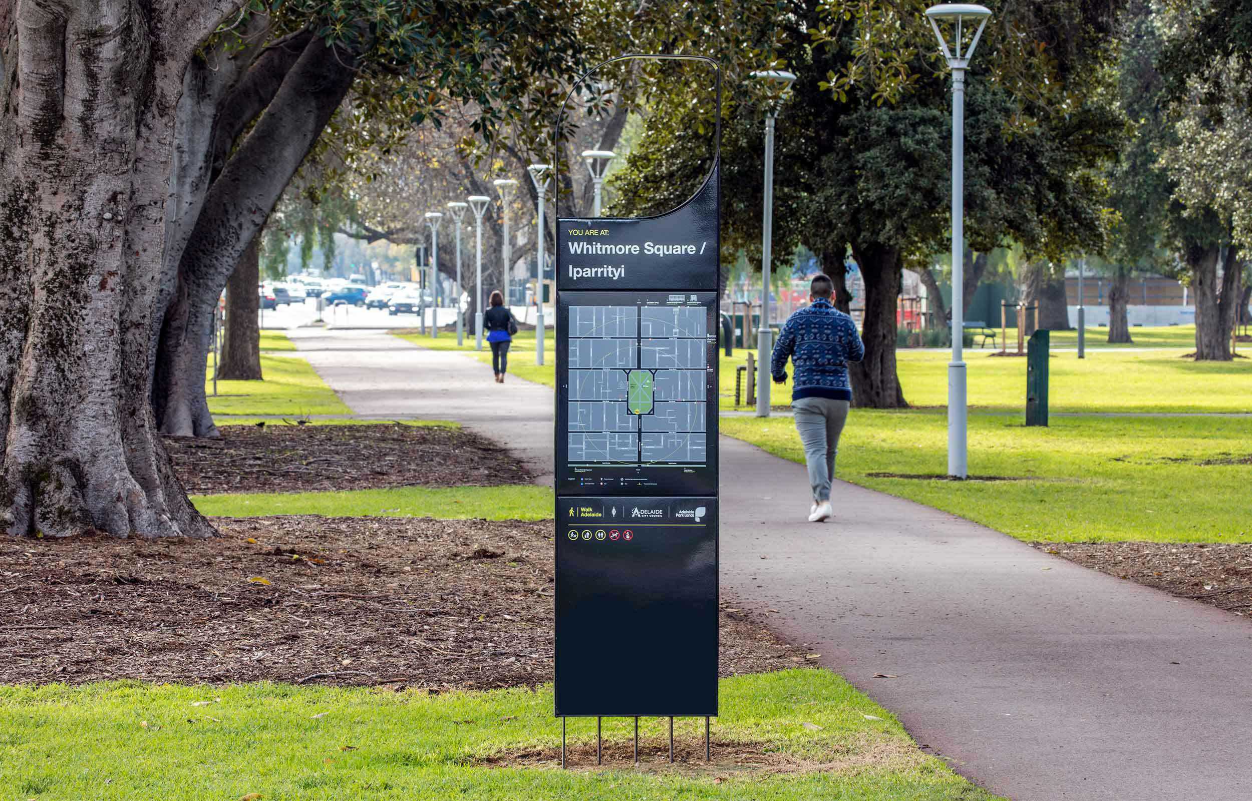 Adelaide City & Park Lands Signage Strategy ASPECT Studios