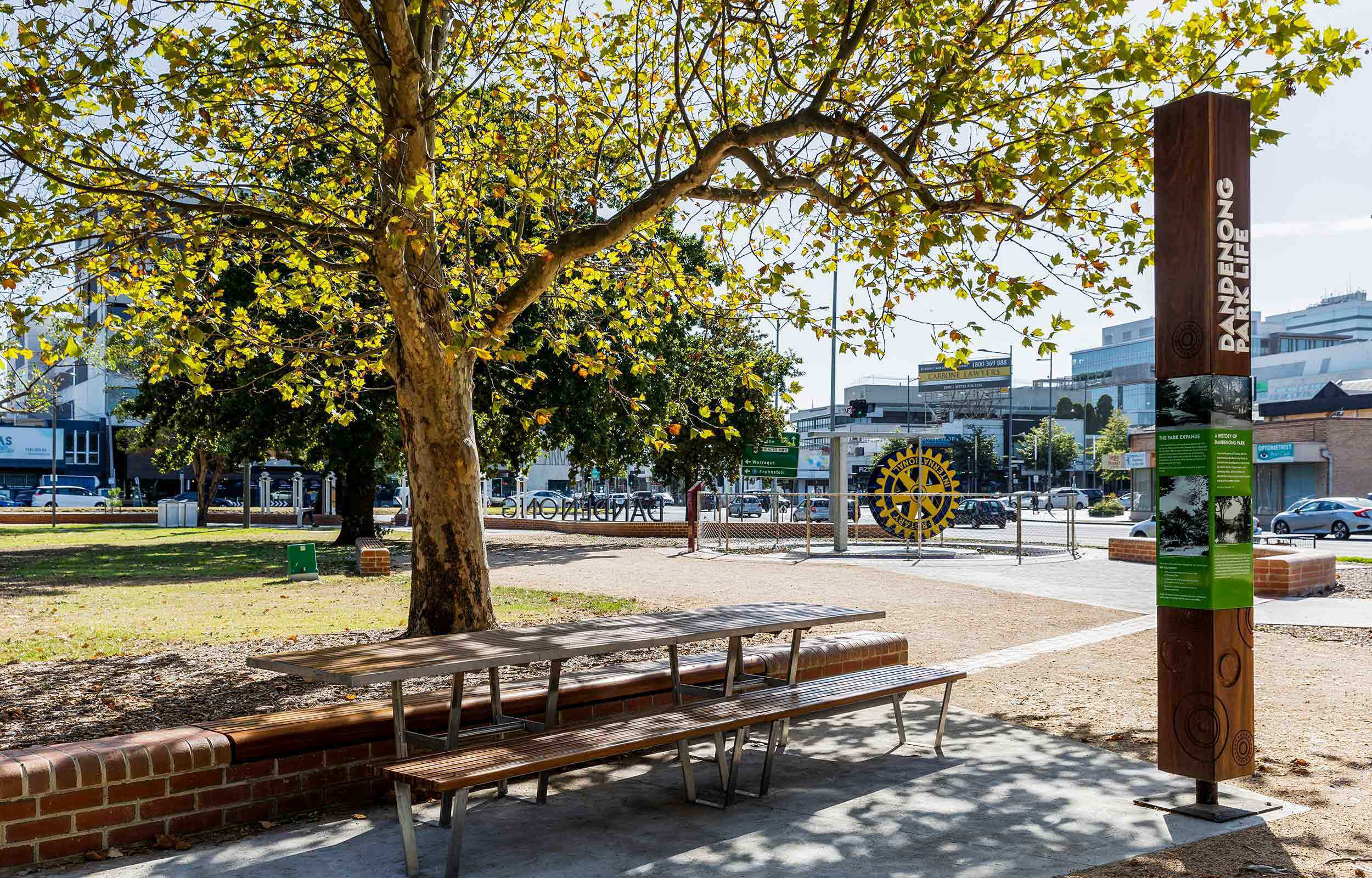 Dandenong Park Interpretive Elements ASPECT Studios