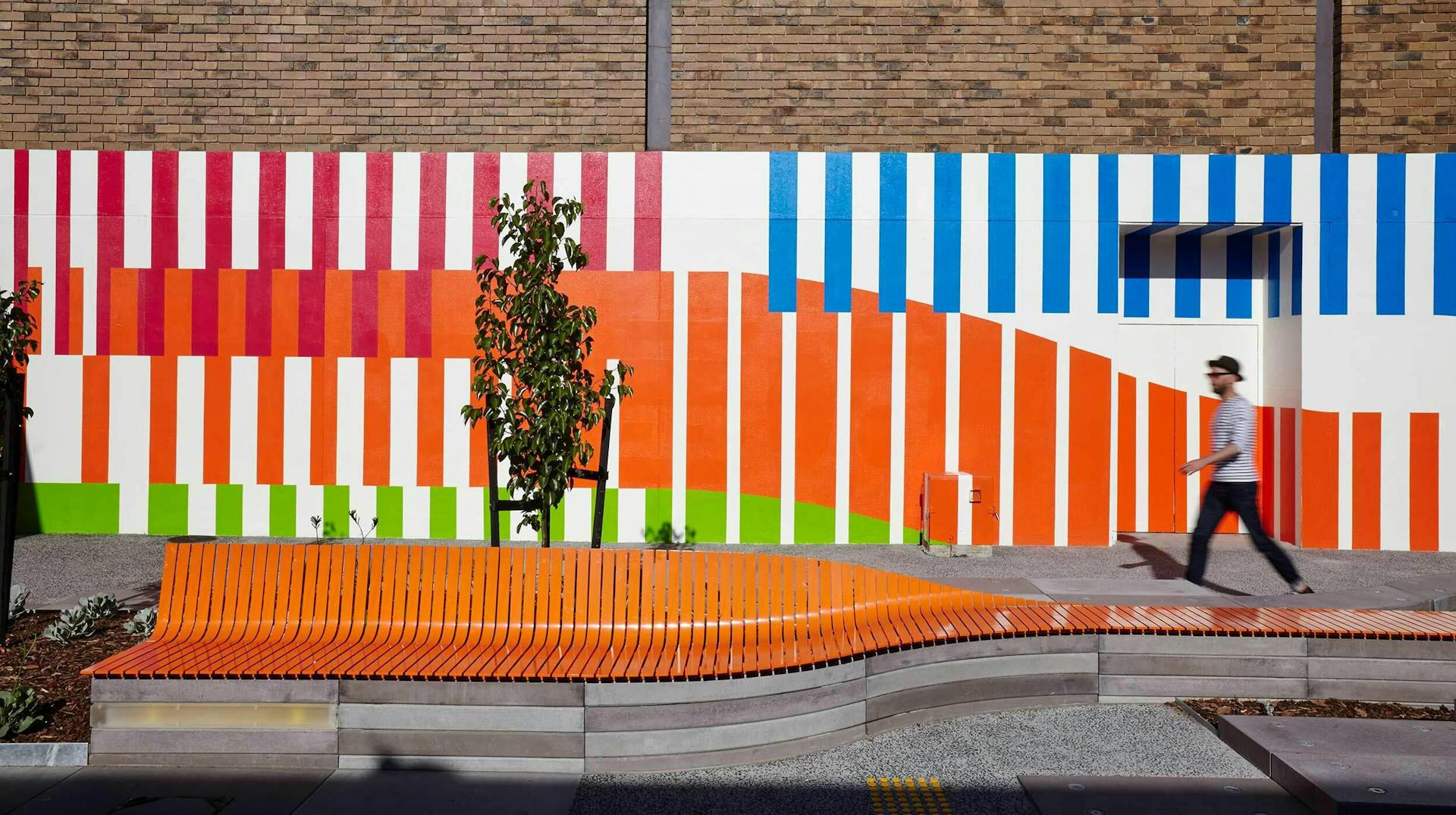 Morgan Court Supergraphics | ASPECT Studios