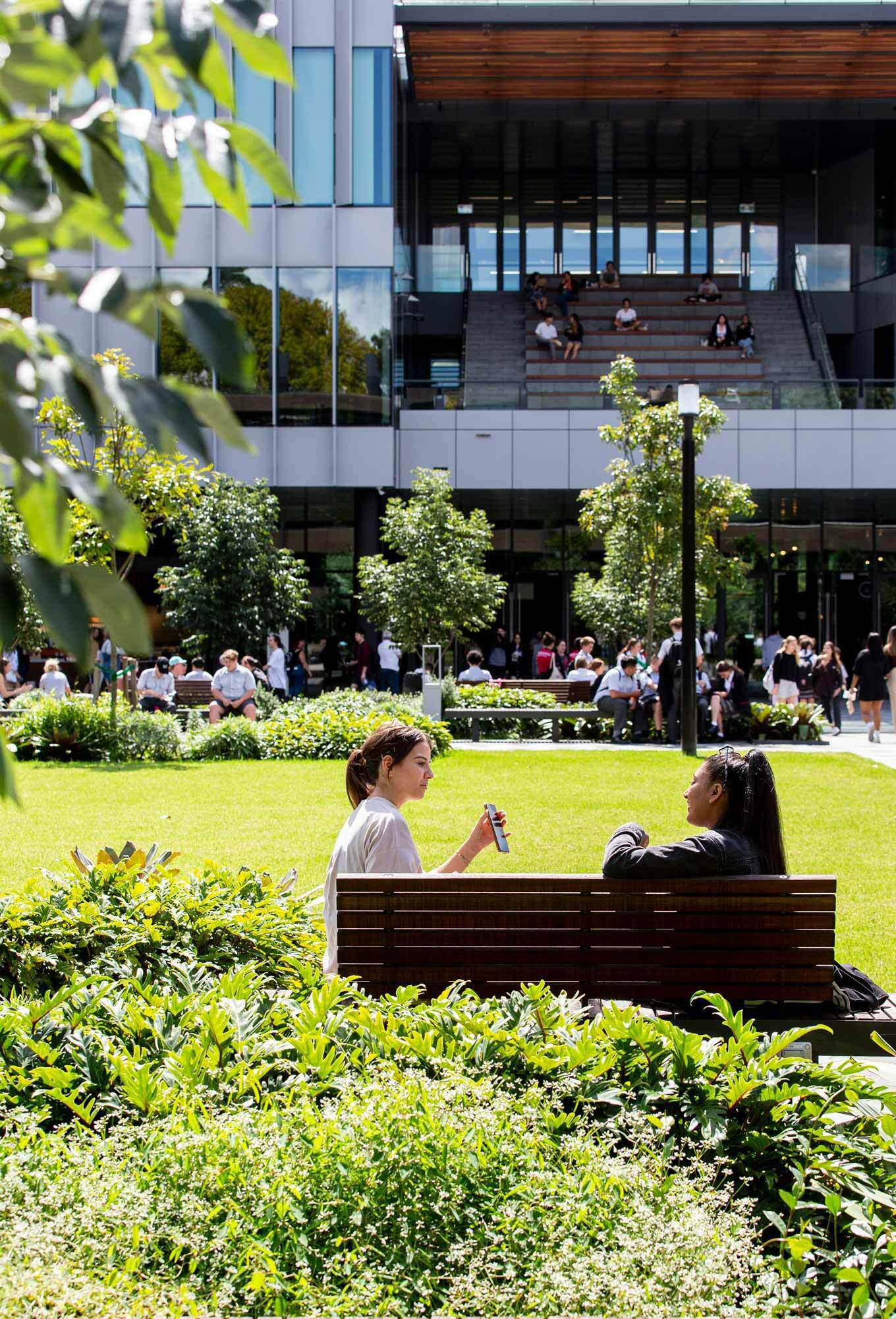 Macquarie University 1 Central Courtyard Building Architectus
