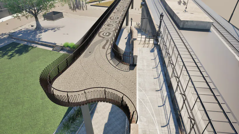 Construction begins on the new Sydney Harbour Bridge… | ASPECT Studios